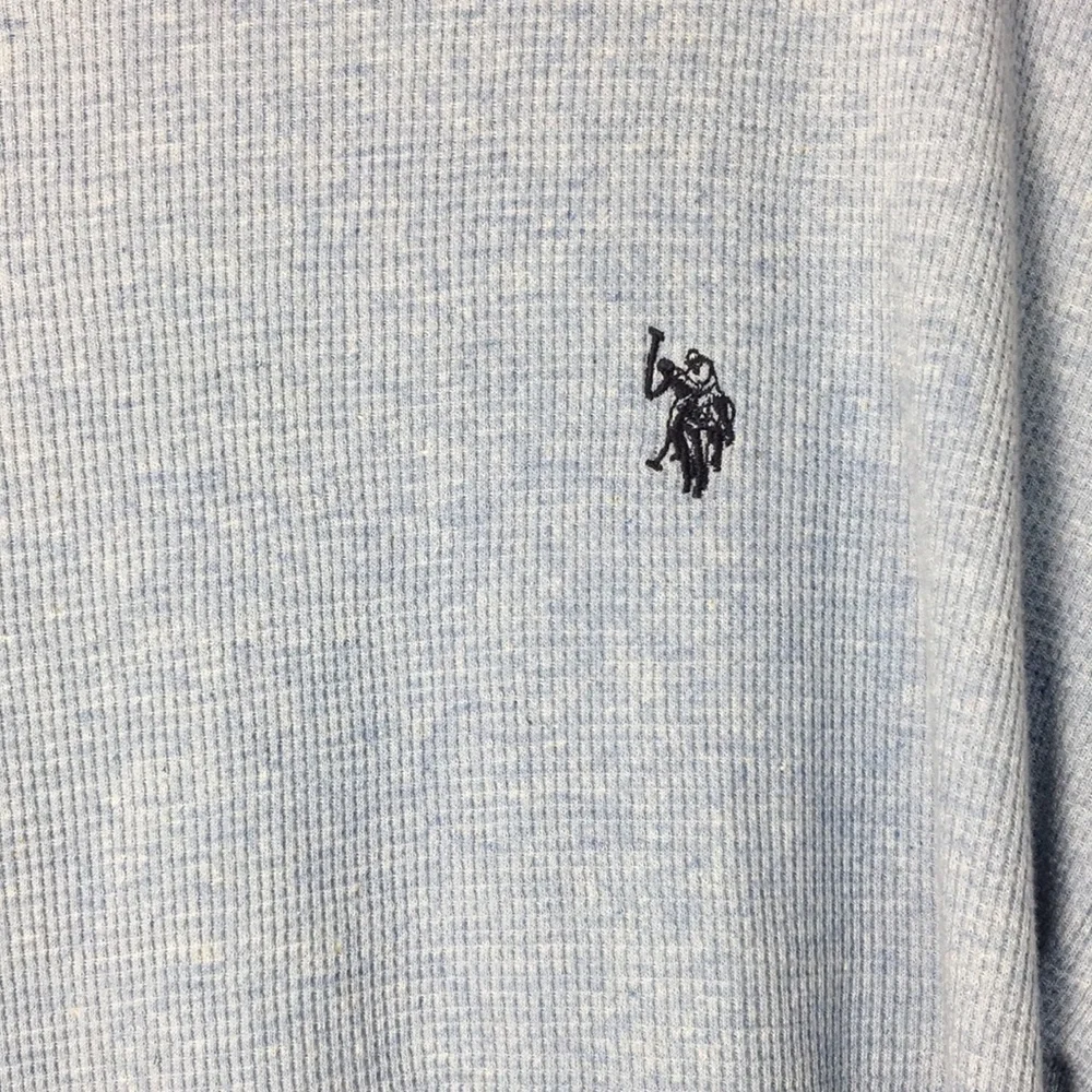 U.S. Polo Assn. Mens Blue Knit Pull-Over Sweater Size L NEW with Tags